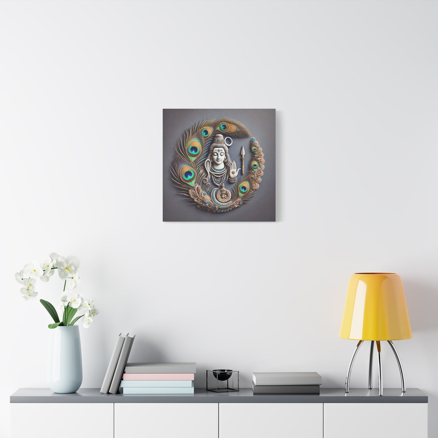 Lord Shiva Canvas Print: Cosmic Power & Serenity