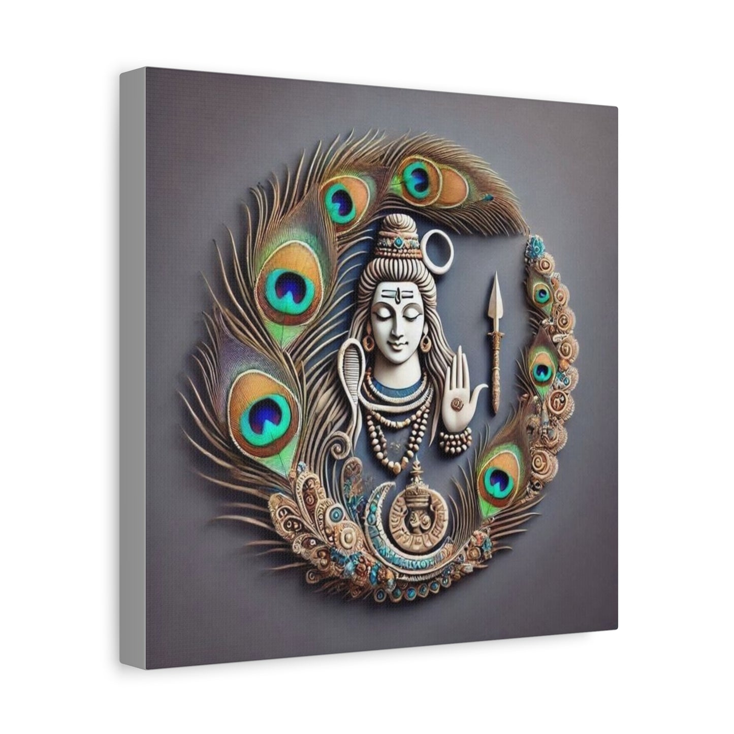 Lord Shiva Canvas Print: Cosmic Power & Serenity
