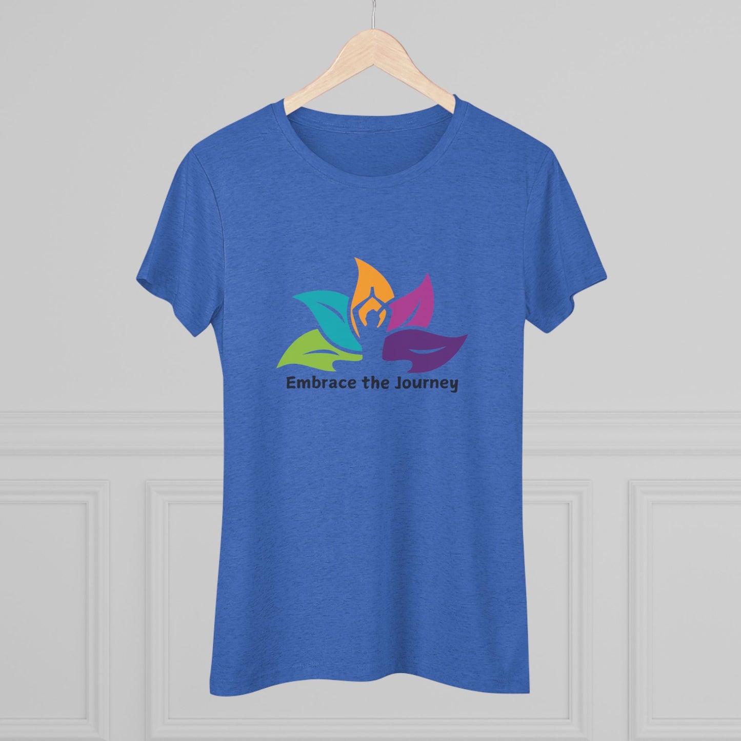 Embrace the Journey Women's Triblend Tee: Your New Go-To for Mindful Living