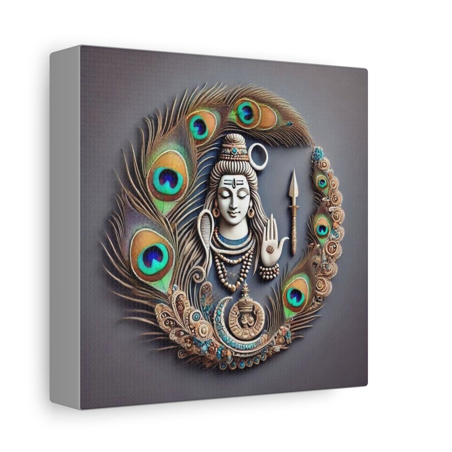 Lord Shiva Canvas Print: Cosmic Power & Serenity