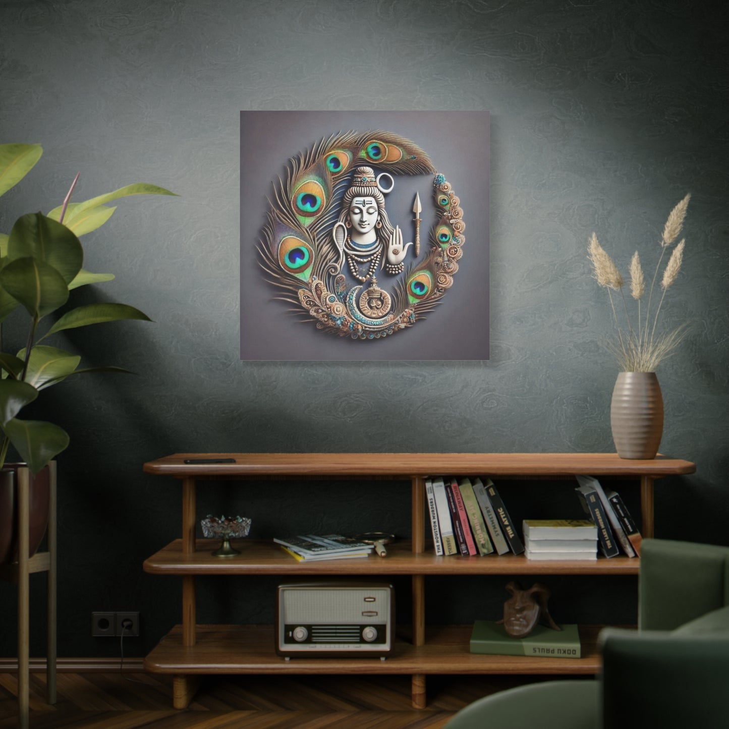 Lord Shiva Canvas Print: Cosmic Power & Serenity