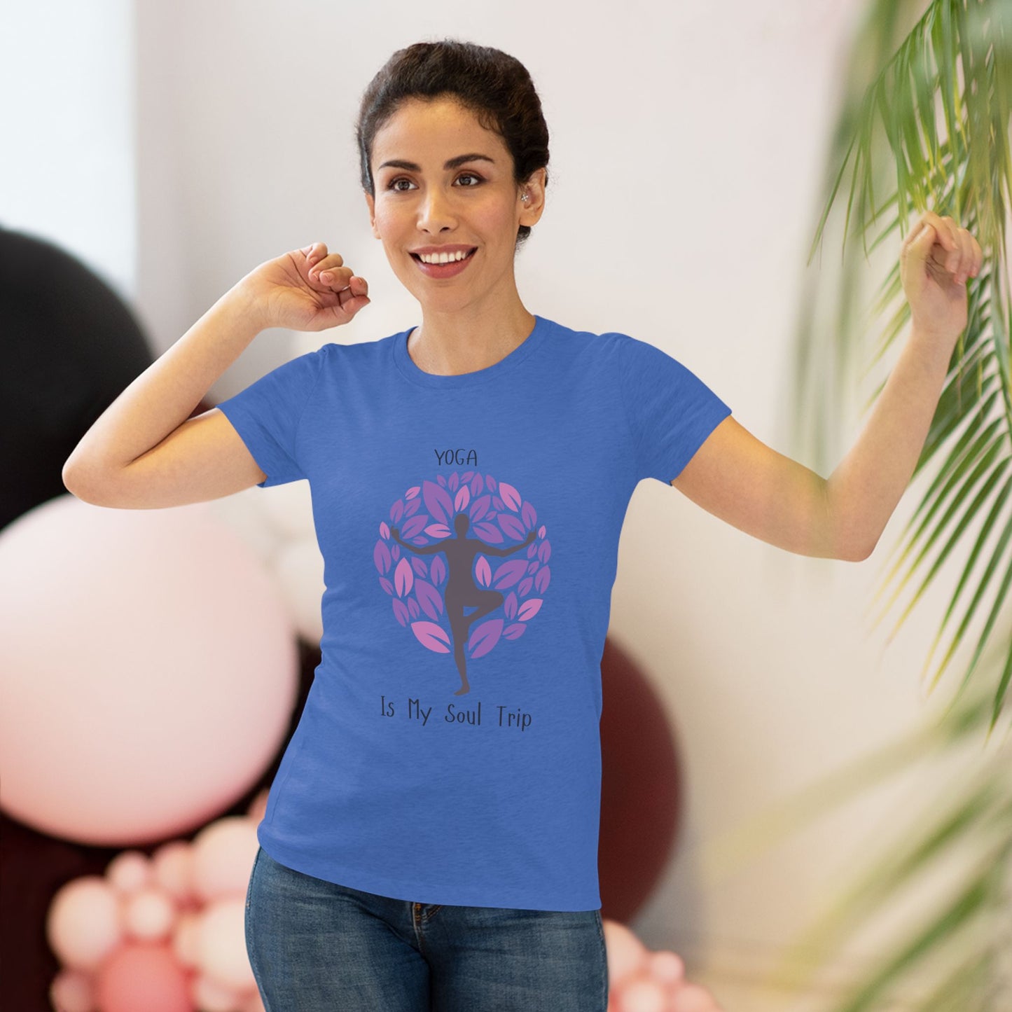 Yoga Is My Soul Trip Women's Triblend Tee: Your Journey to Zen Style