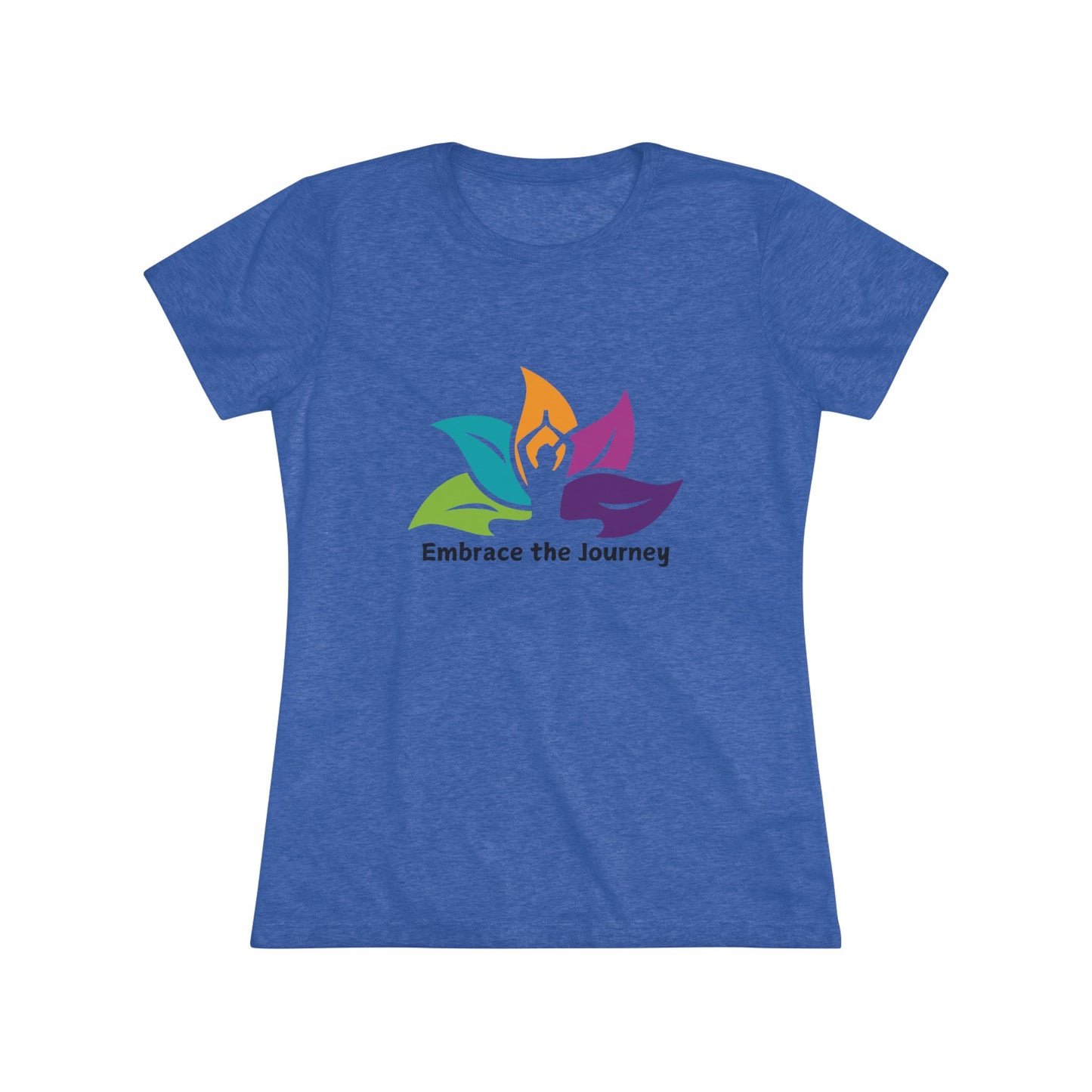Embrace the Journey Women's Triblend Tee: Your New Go-To for Mindful Living