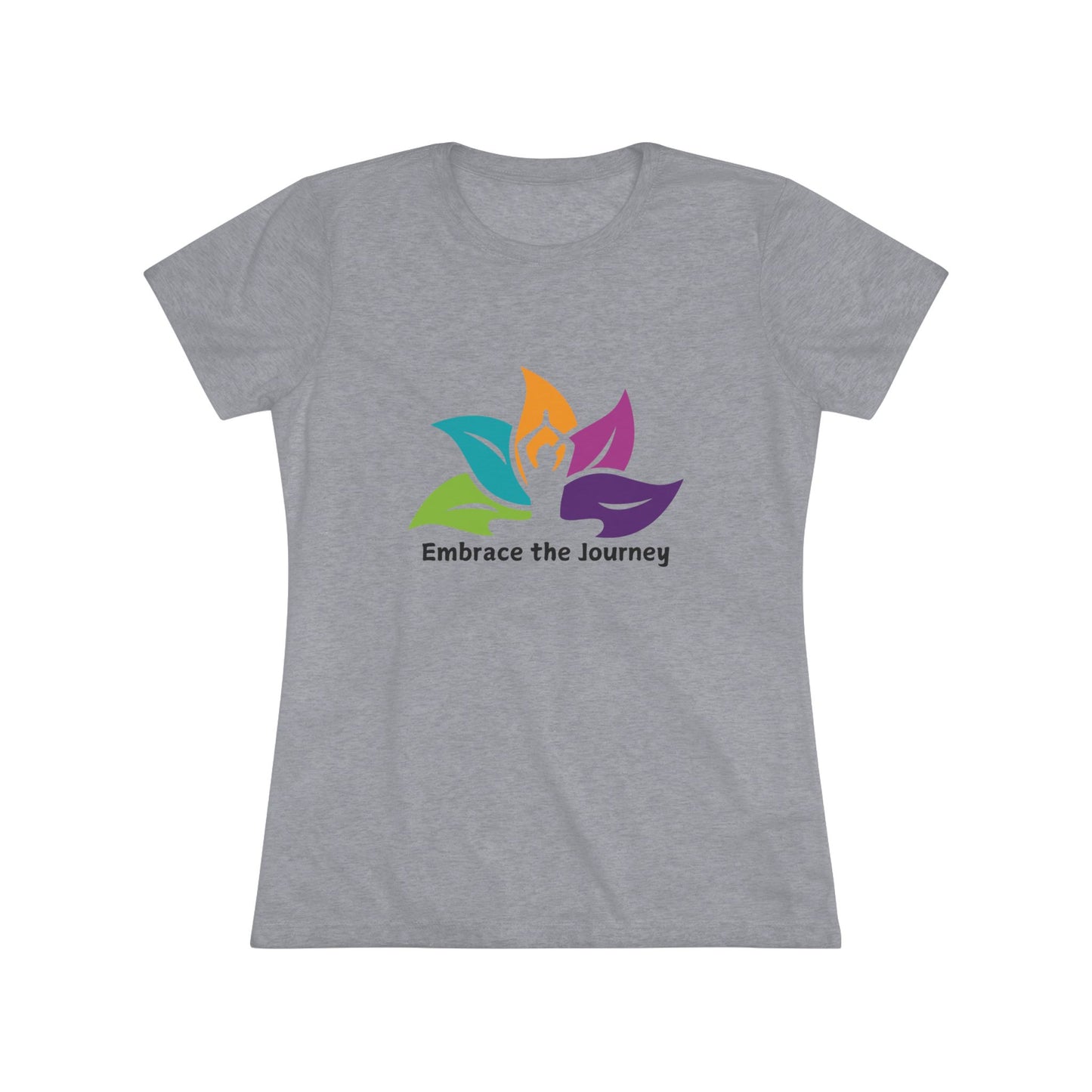 Embrace the Journey Women's Triblend Tee: Your New Go-To for Mindful Living