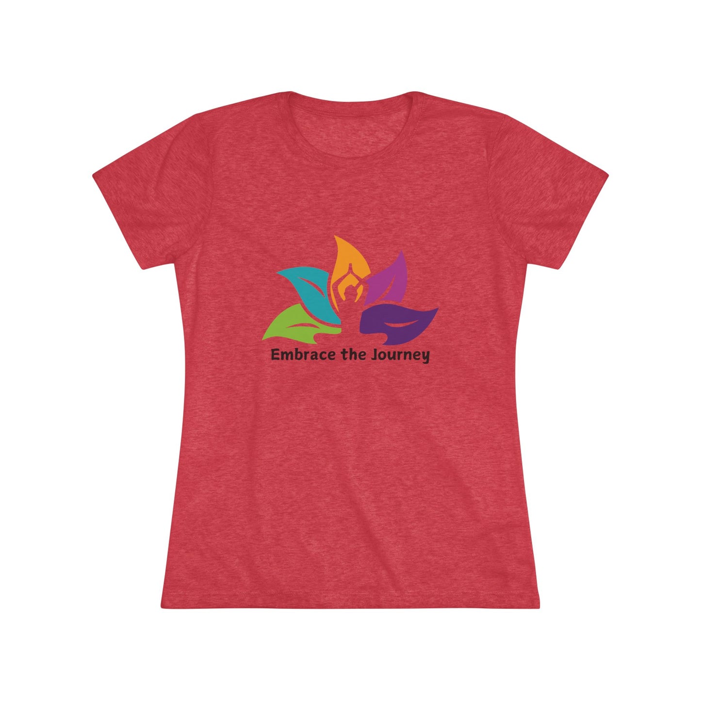Embrace the Journey Women's Triblend Tee: Your New Go-To for Mindful Living