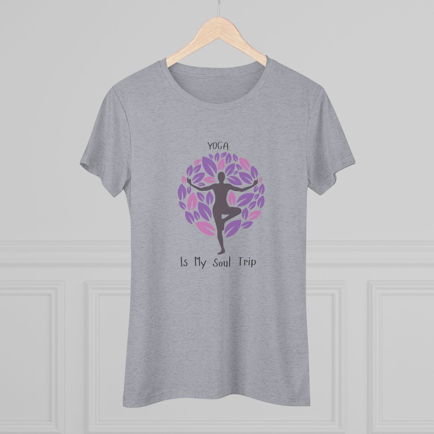 Yoga Is My Soul Trip Women's Triblend Tee: Your Journey to Zen Style