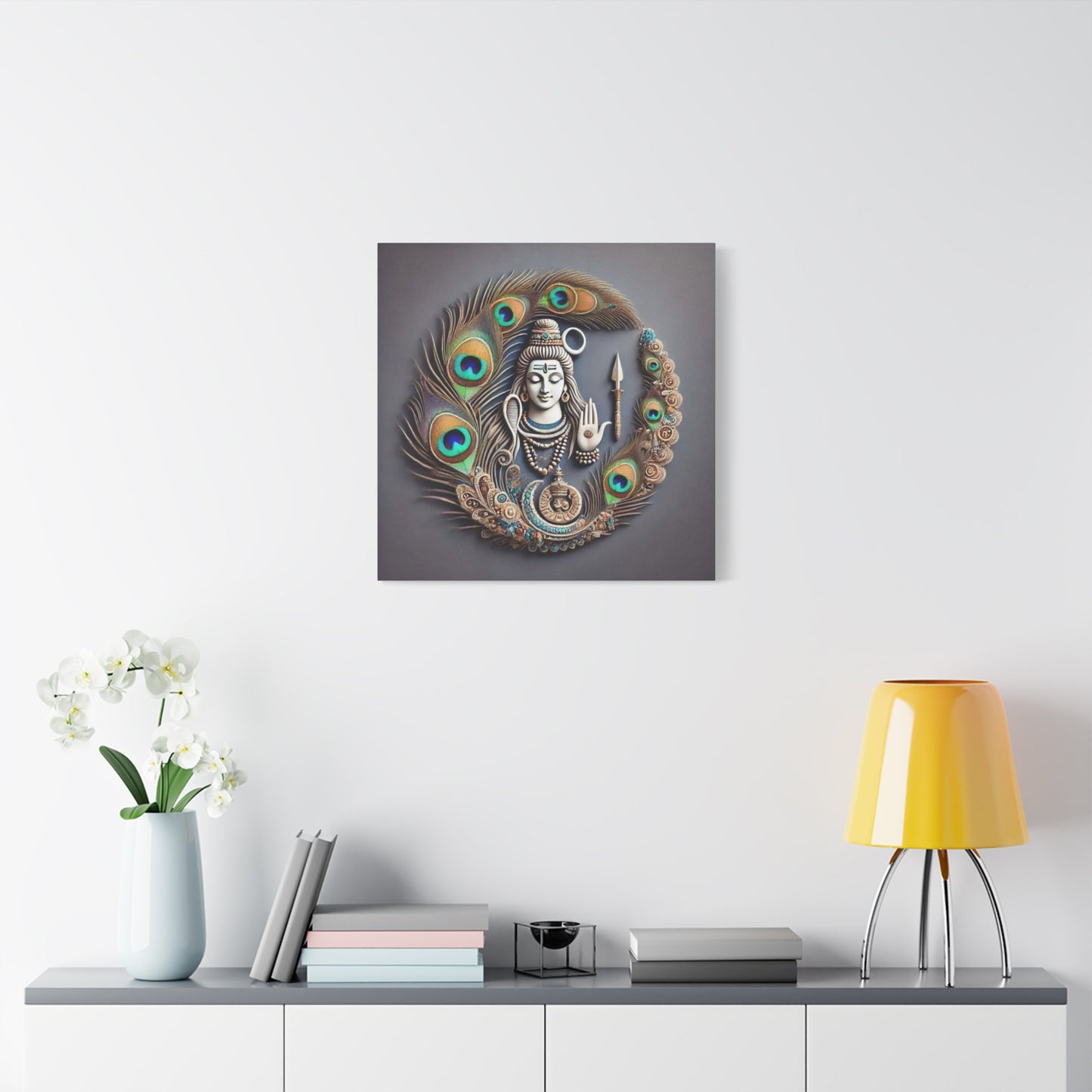 Lord Shiva Canvas Print: Cosmic Power & Serenity