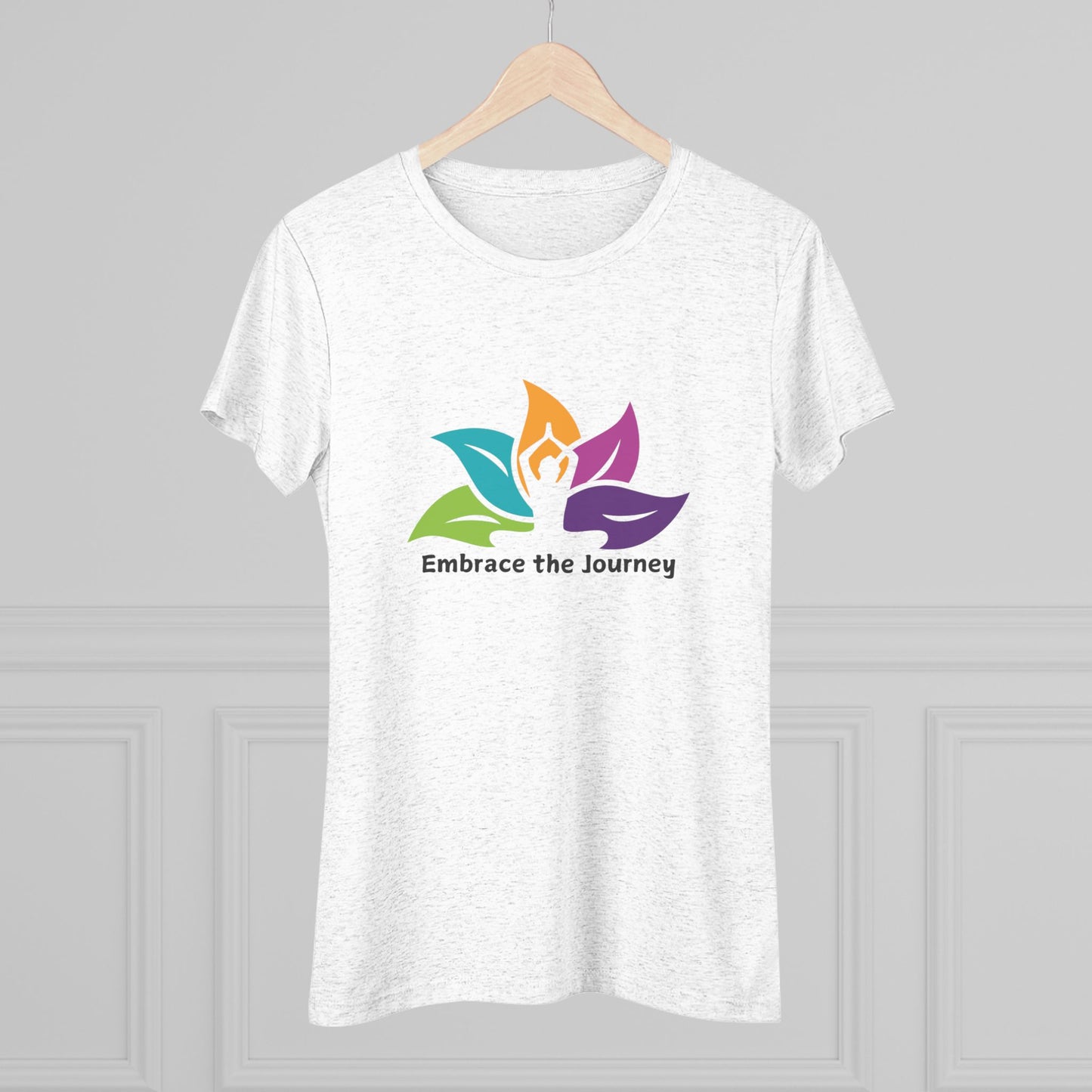 Embrace the Journey Women's Triblend Tee: Your New Go-To for Mindful Living