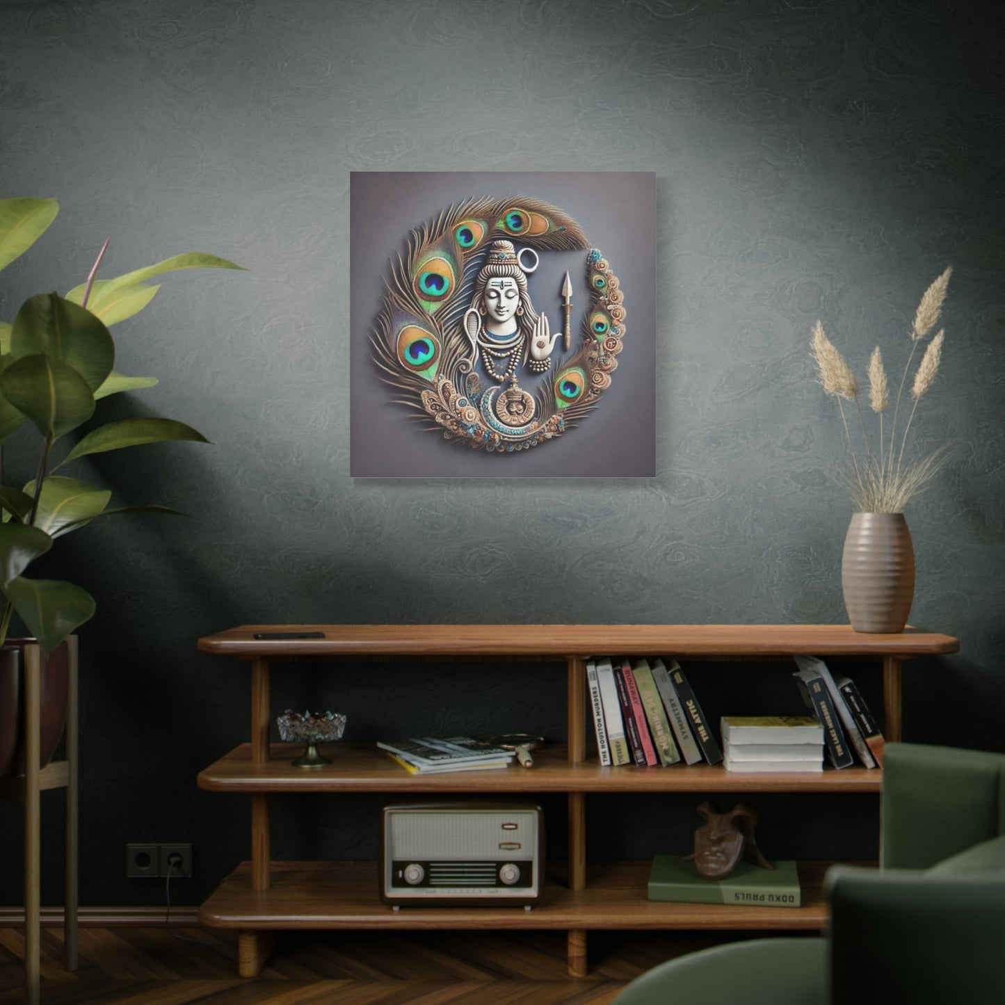 Lord Shiva Canvas Print: Cosmic Power & Serenity