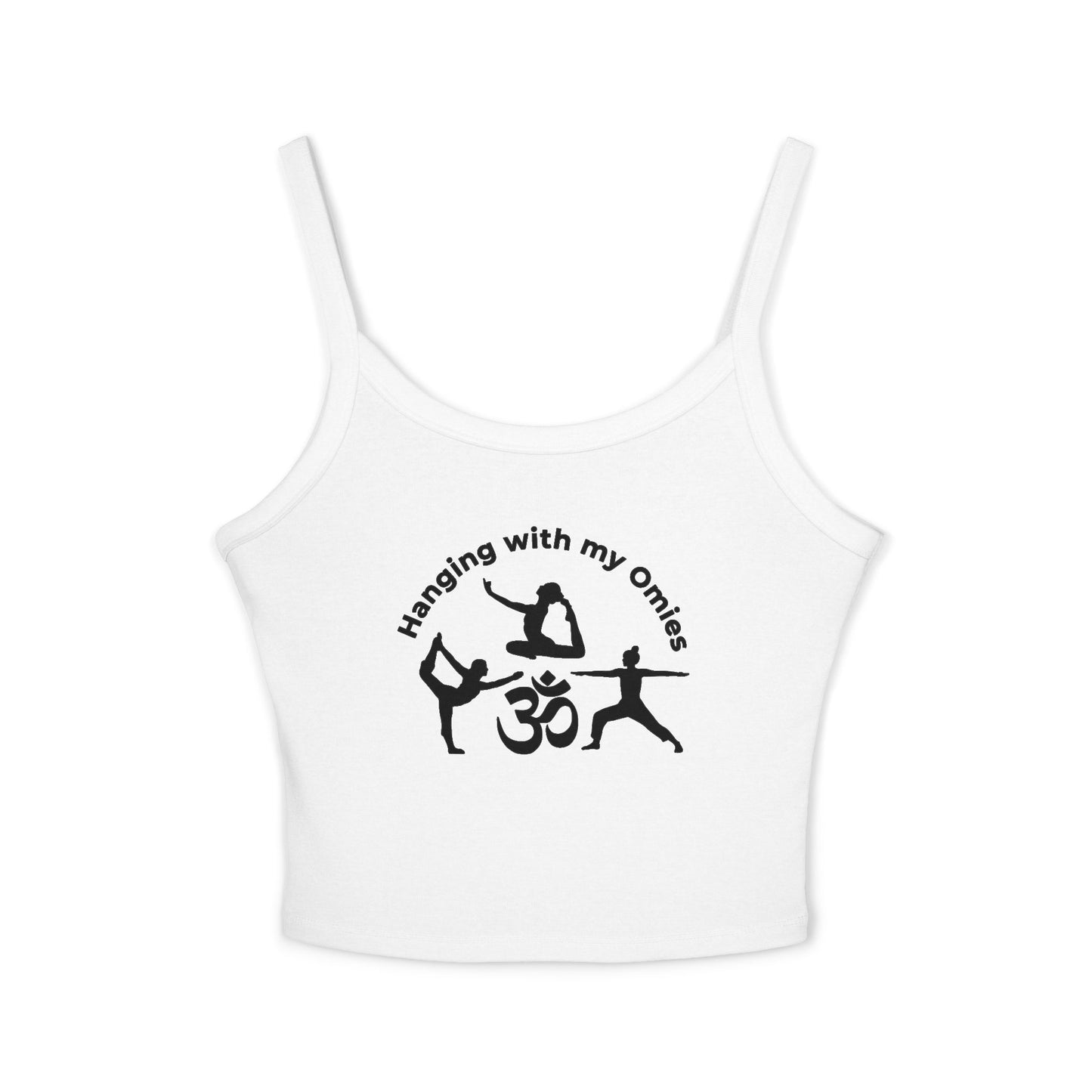 Funny Yoga Meme Women's Tank Top - Hanging with My Omies | Yoga Clothes | Gift for Her
