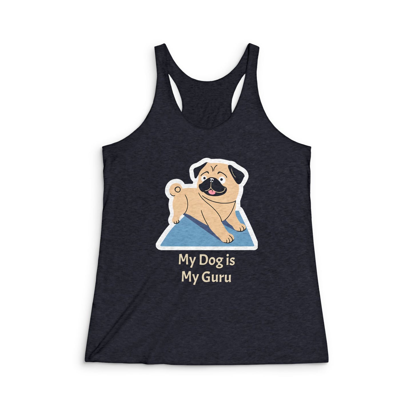 Pug Love Racerback Tank: Celebrate Your Furry Best Friend!