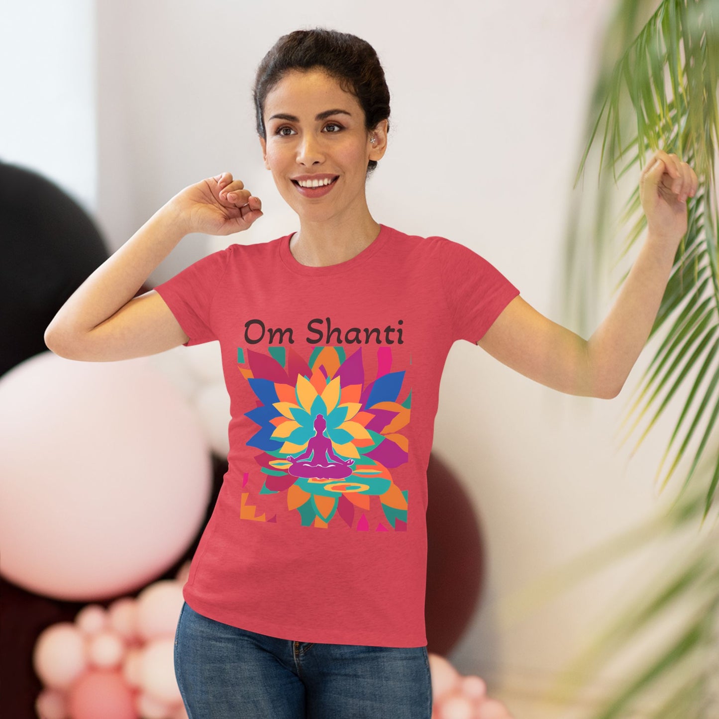 Shanti Yoga Triblend Tee: Cultivate Inner Peace & Mindful Style