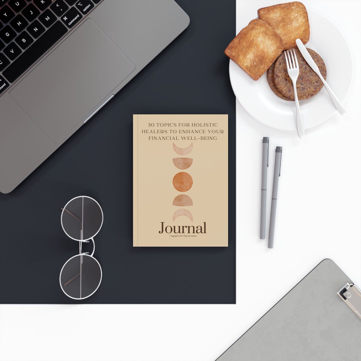 Holistic Healers Journal: 30 Topics for Financial Well-Being, Meditation Journal, Wellness Gifts, Self-Care Journal, Mindfulness Journal,