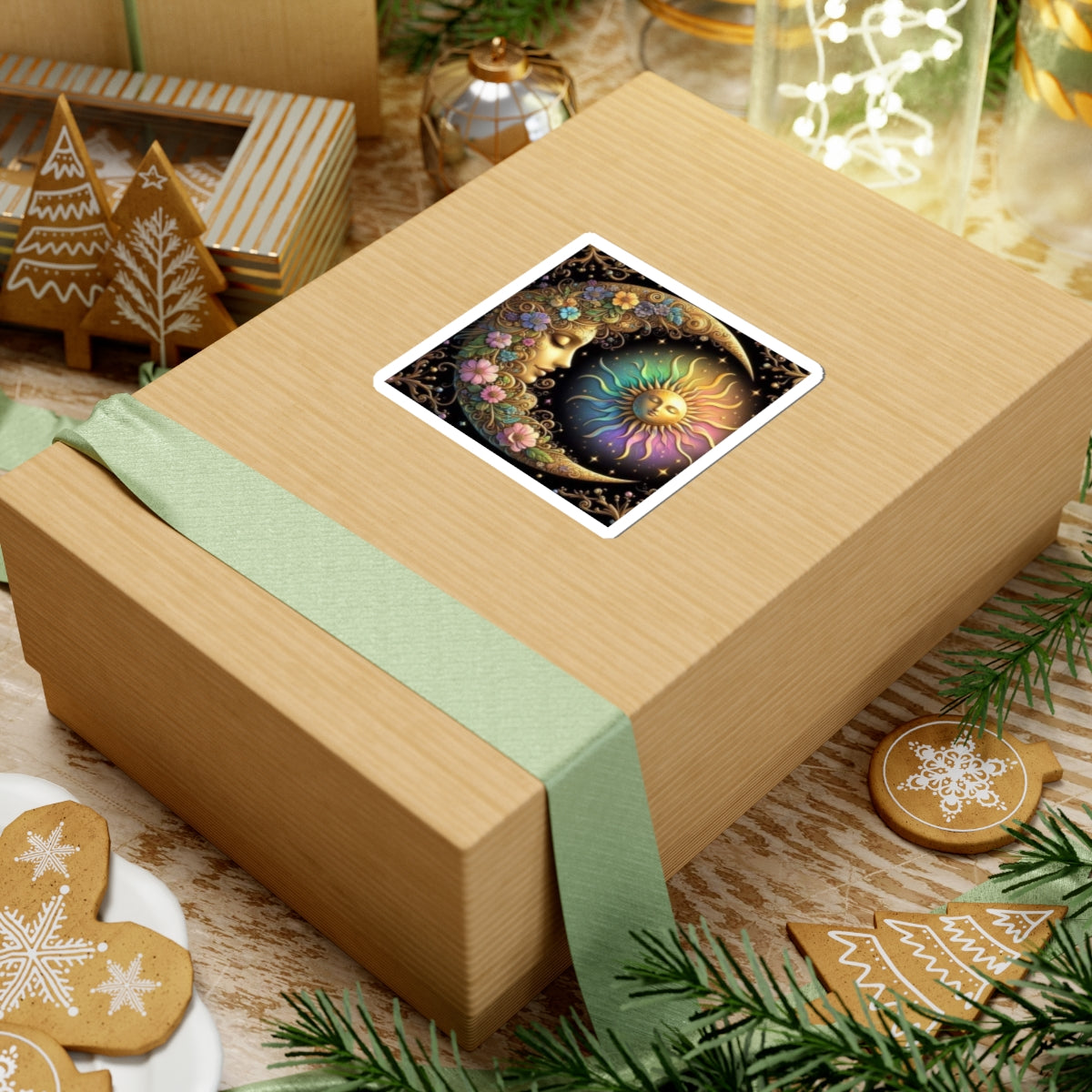 Unlock Your Inner Wisdom: Intuitive Moon Phase Stickers for Divine Connection
