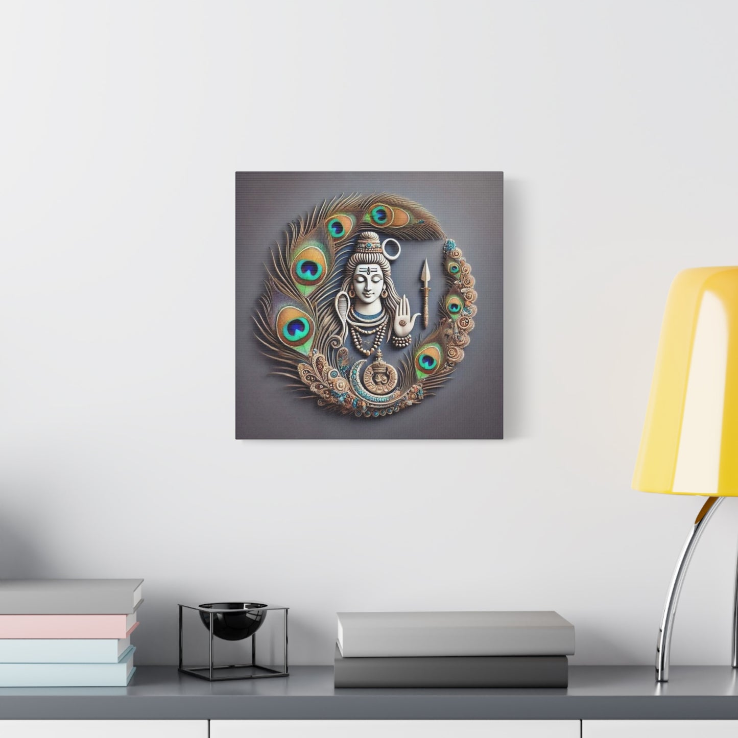 Lord Shiva Canvas Print: Cosmic Power & Serenity