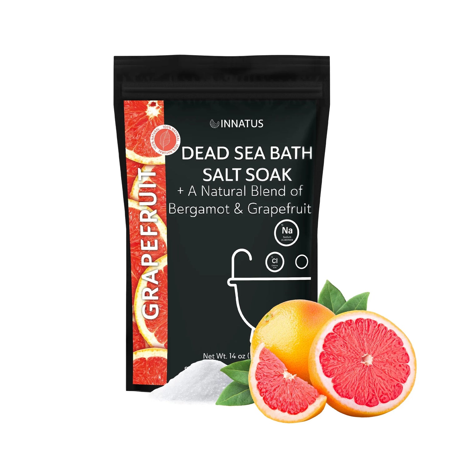 Luxury Dead Sea Spa Gift Set - Bath Salt, Mud Mask, Lavender Facial Spray & Essential Oil