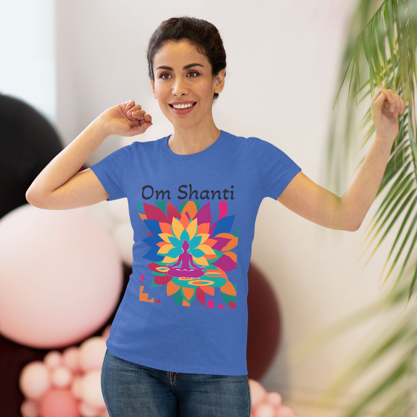 Shanti Yoga Triblend Tee: Cultivate Inner Peace & Mindful Style