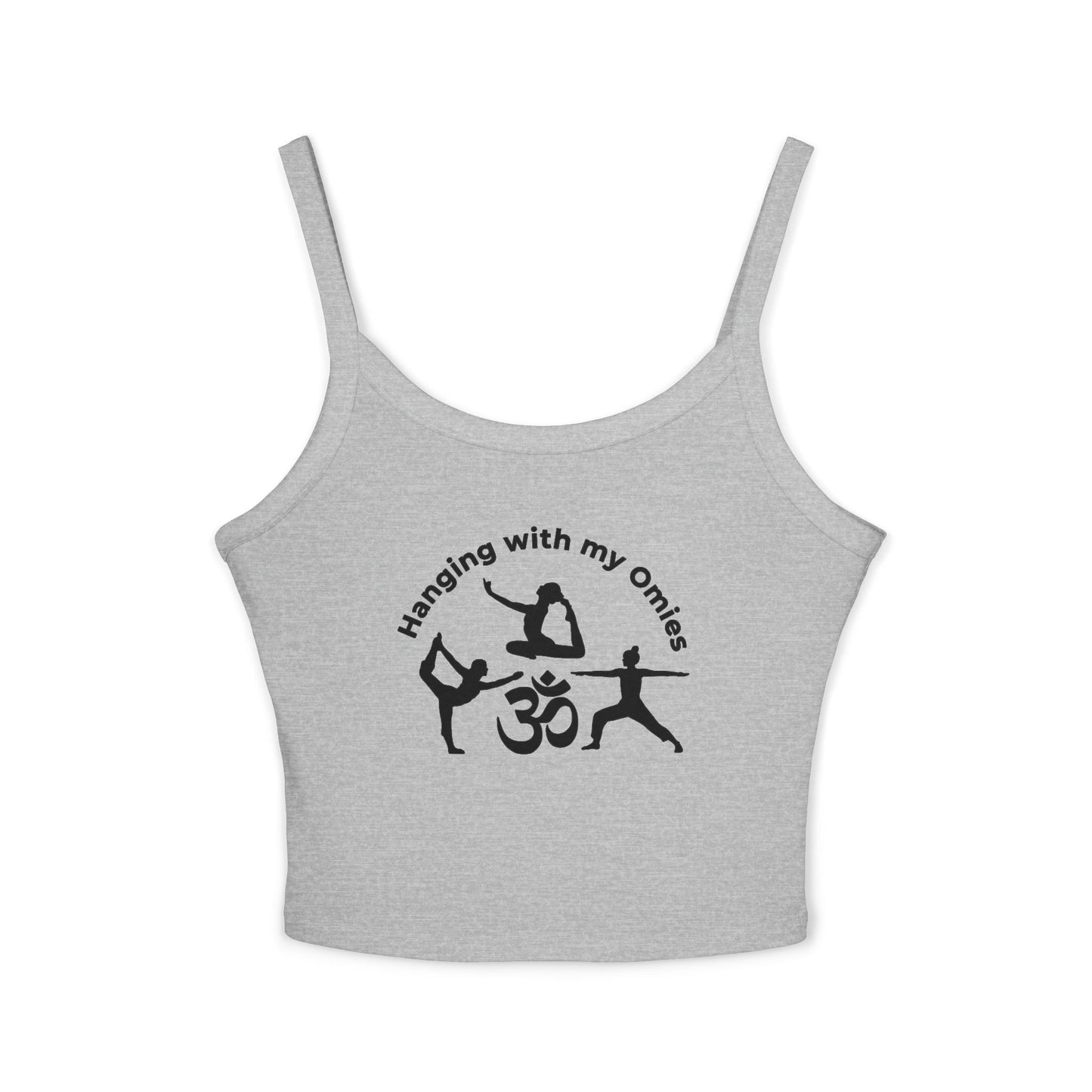 Funny Yoga Meme Women's Tank Top - Hanging with My Omies | Yoga Clothes | Gift for Her