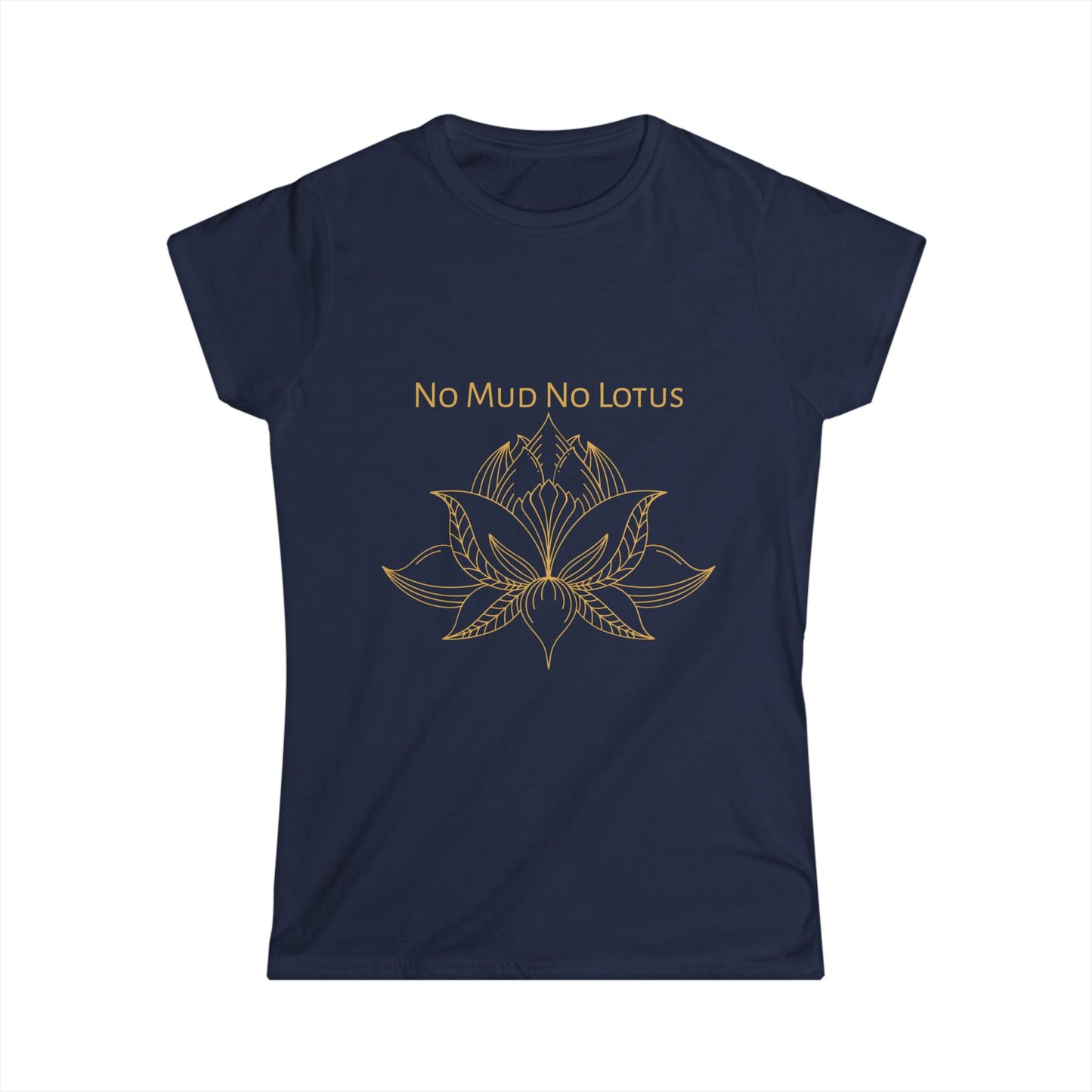 Lotus Graphic Yoga Tee: Find Your Bloom, Embrace Your Journey