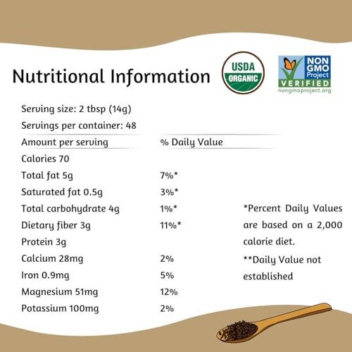 Spectrum Essentials Organic Ground Premium Flaxseed, 24 oz