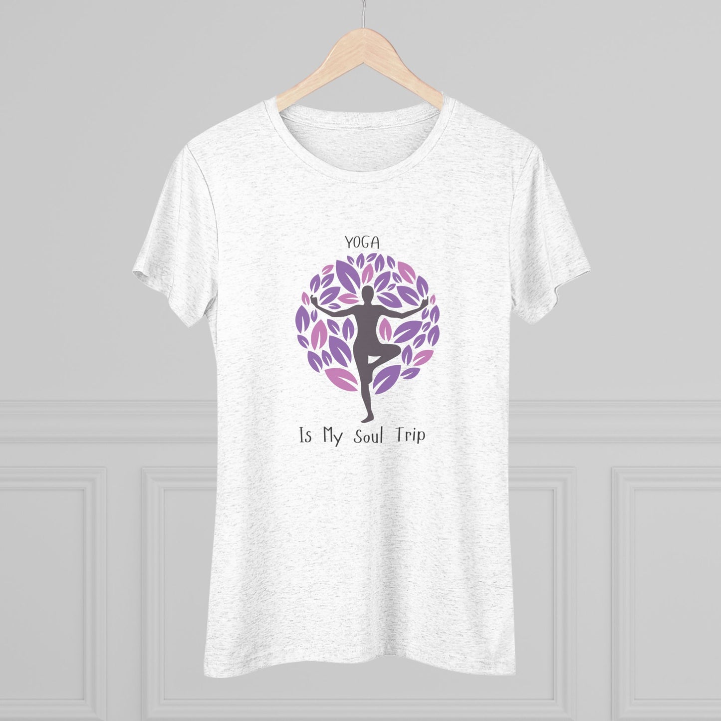 Yoga Is My Soul Trip Women's Triblend Tee: Your Journey to Zen Style