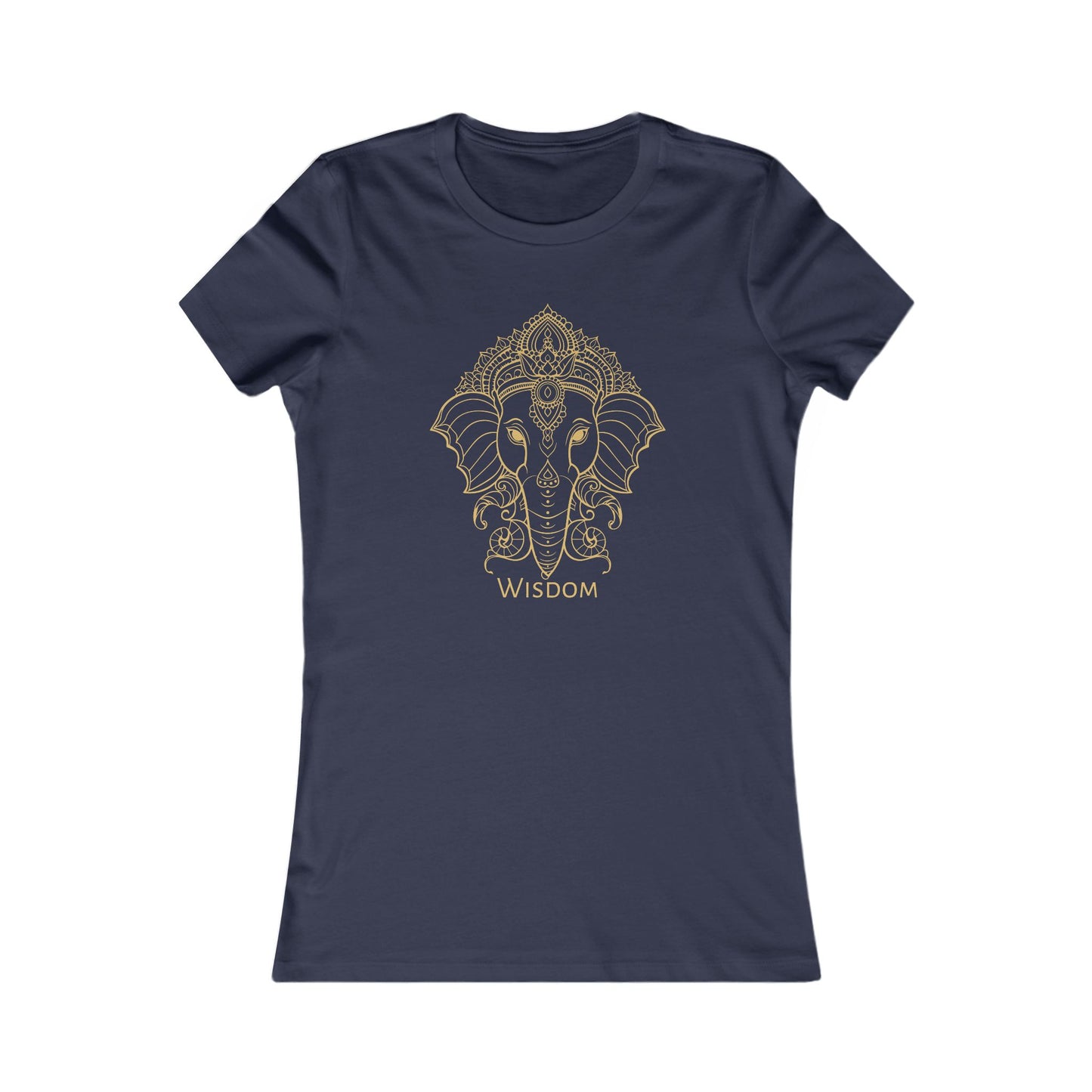 Elephant Wisdom Women's Tee: Journey with Grace & Inner Strength