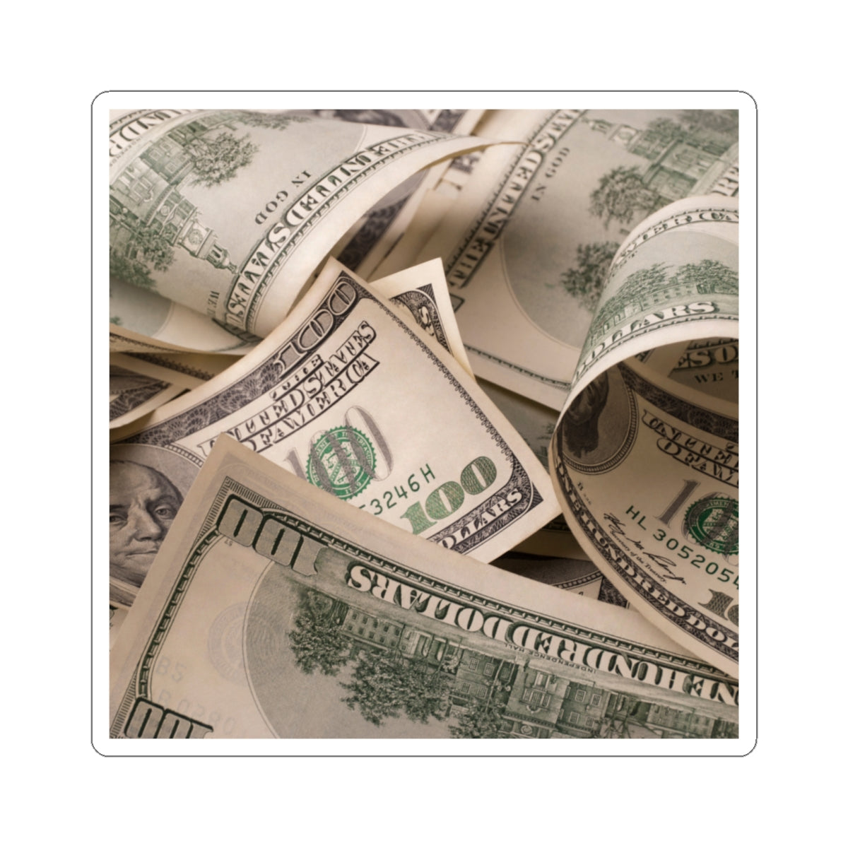 Manifest Your Dreams: Money Manifestation Stickers for Wealth & Abundance!