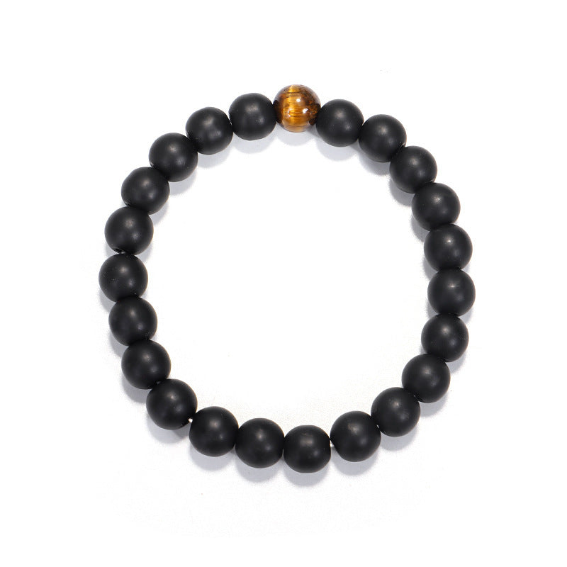 Beaded Braceletnecklace 108 Stones Yoga Necklace Tigereye