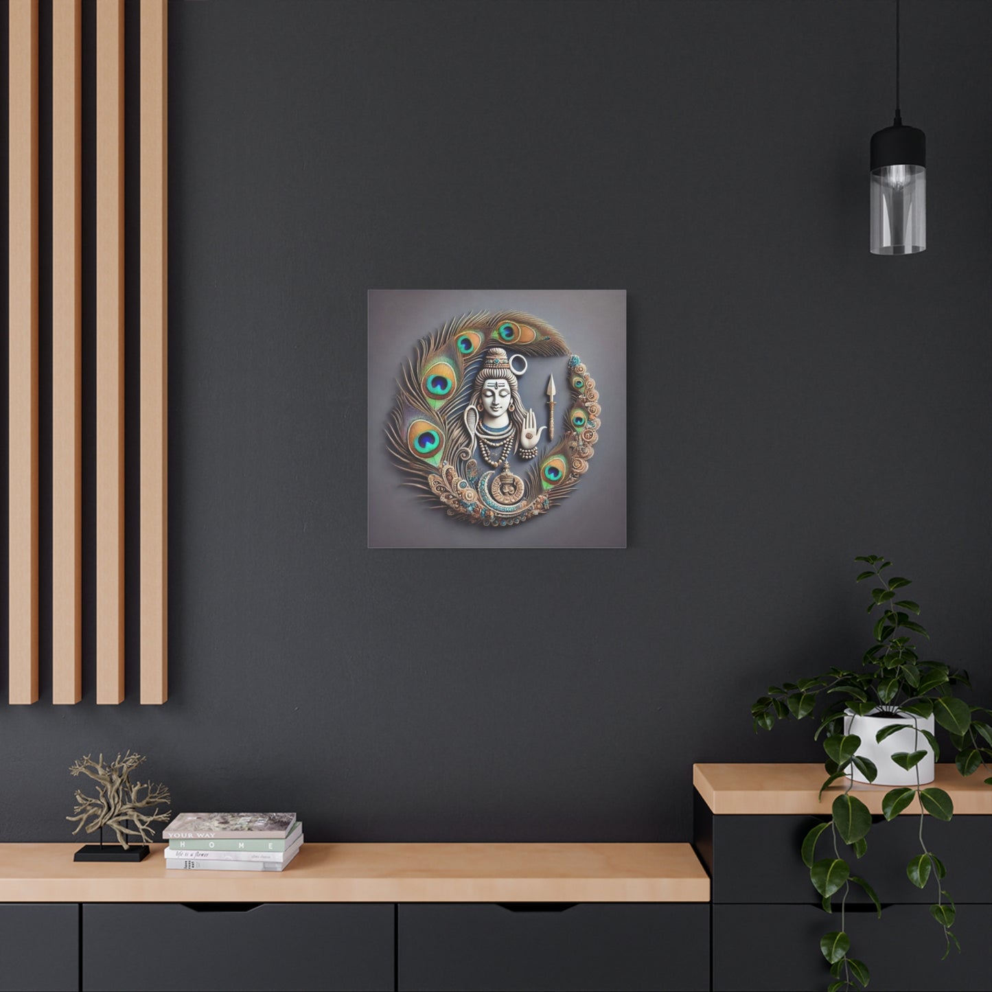 Lord Shiva Canvas Print: Cosmic Power & Serenity