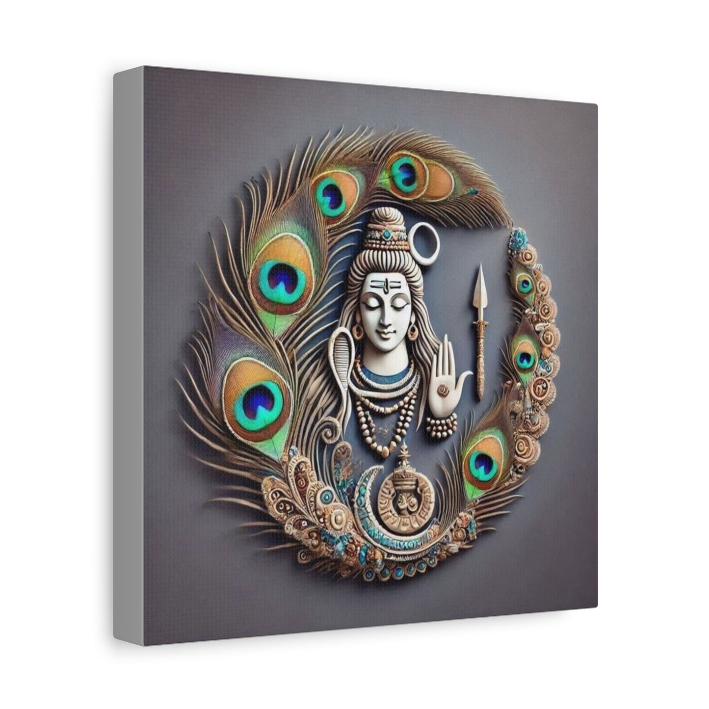 Lord Shiva Canvas Print: Cosmic Power & Serenity