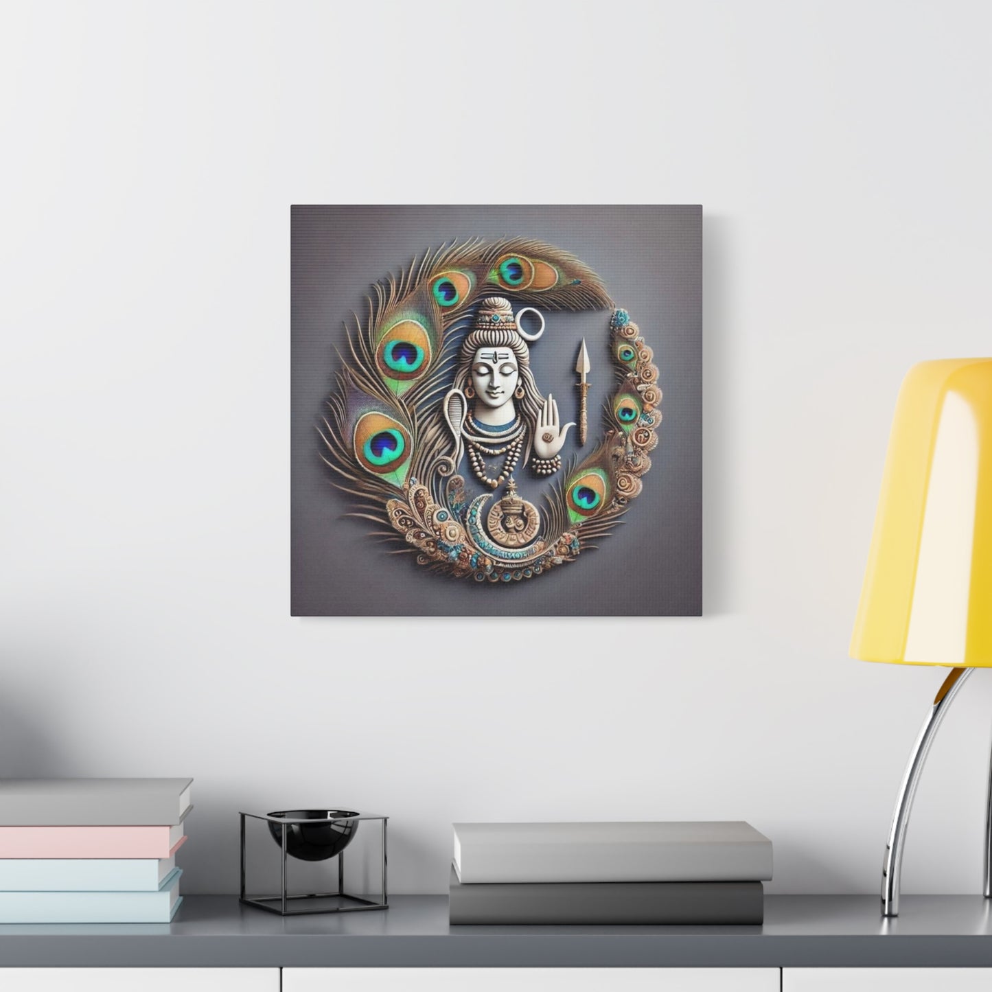 Lord Shiva Canvas Print: Cosmic Power & Serenity