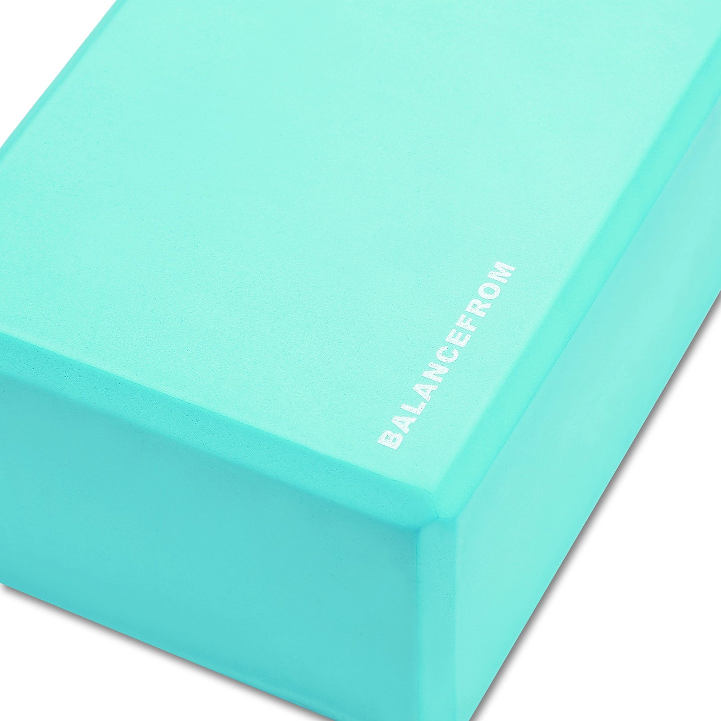Set of 2 High Density Yoga Blocks, 9"x6"x4" Each, Pair, Multiple Colors