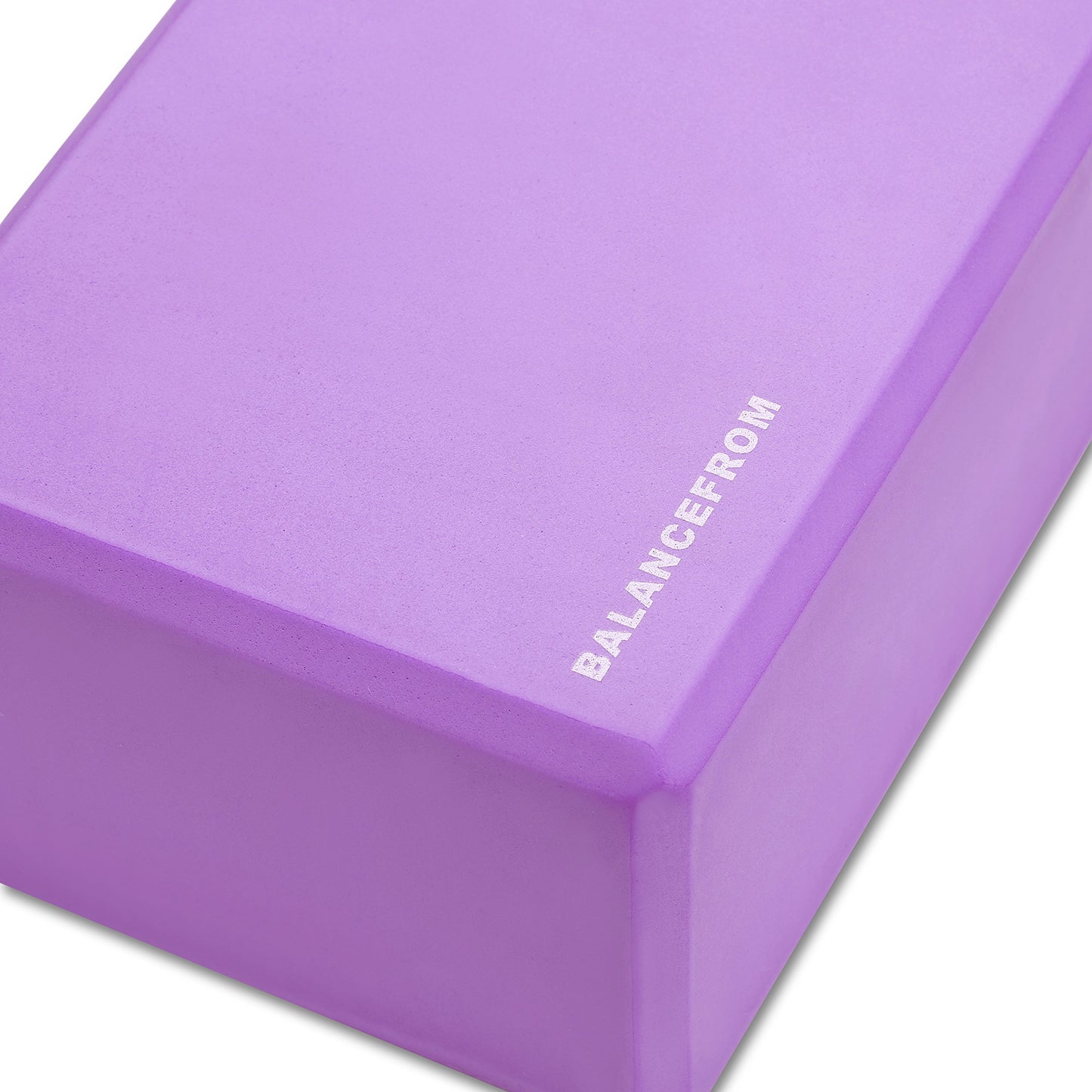 Set of 2 High Density Yoga Blocks, 9"x6"x4" Each, Pair, Multiple Colors