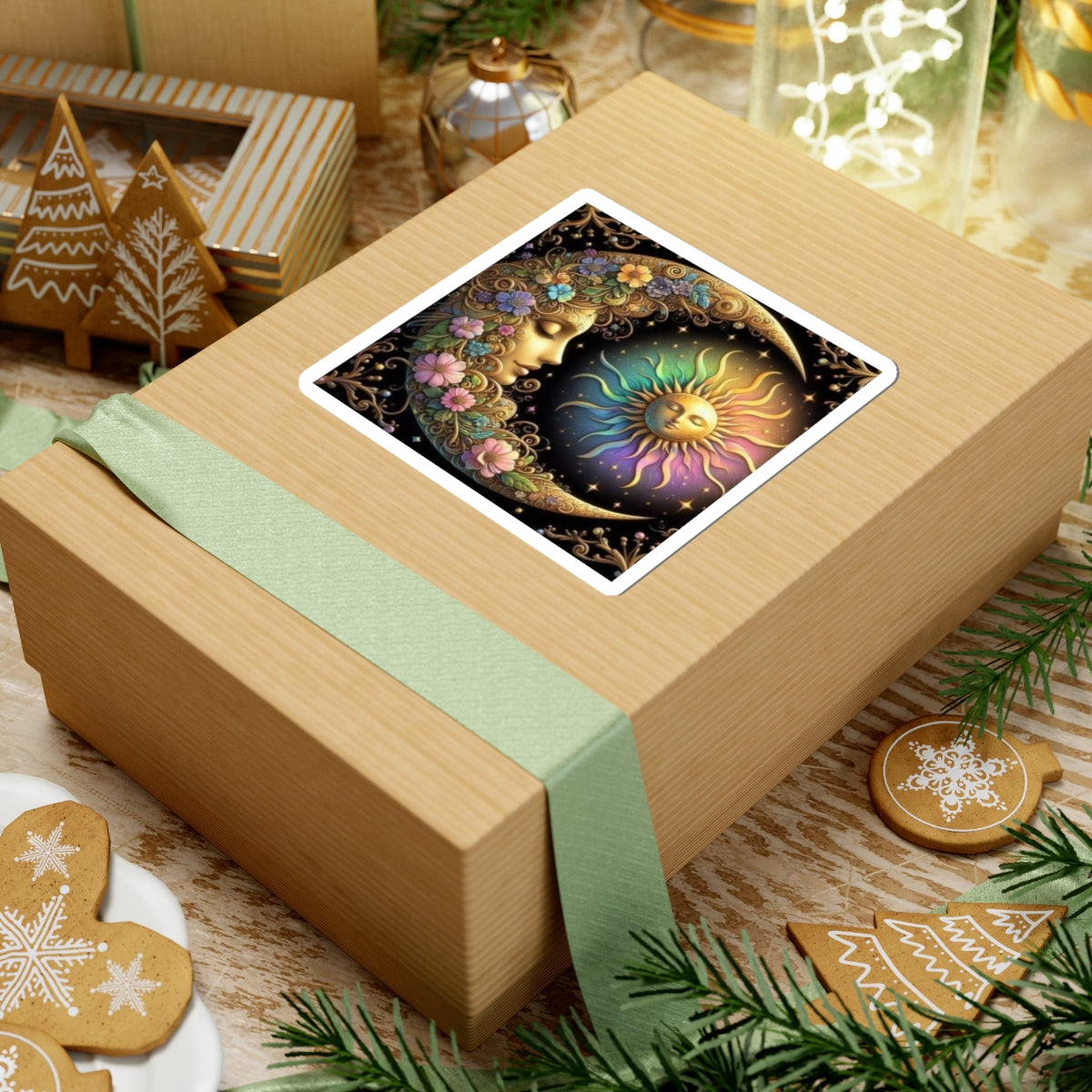 Unlock Your Inner Wisdom: Intuitive Moon Phase Stickers for Divine Connection
