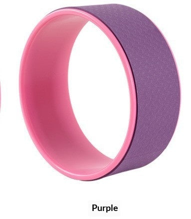 High-Density EVA Yoga Wheel Home Pilates Circle Backbend Aid Beginner Spinal Release Rolling Trainer