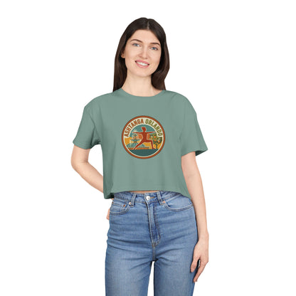 Crop Tee — Vintage Kintsanga Orlando Surf Patch
