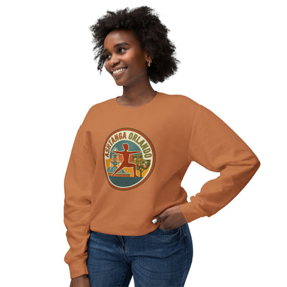 Ashtanga Orlando Crewneck Sweatshirt – Retro Yoga Studio Pullover