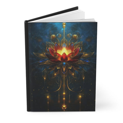 Mystic Lotus Mandala Hardcover Journal | Matte