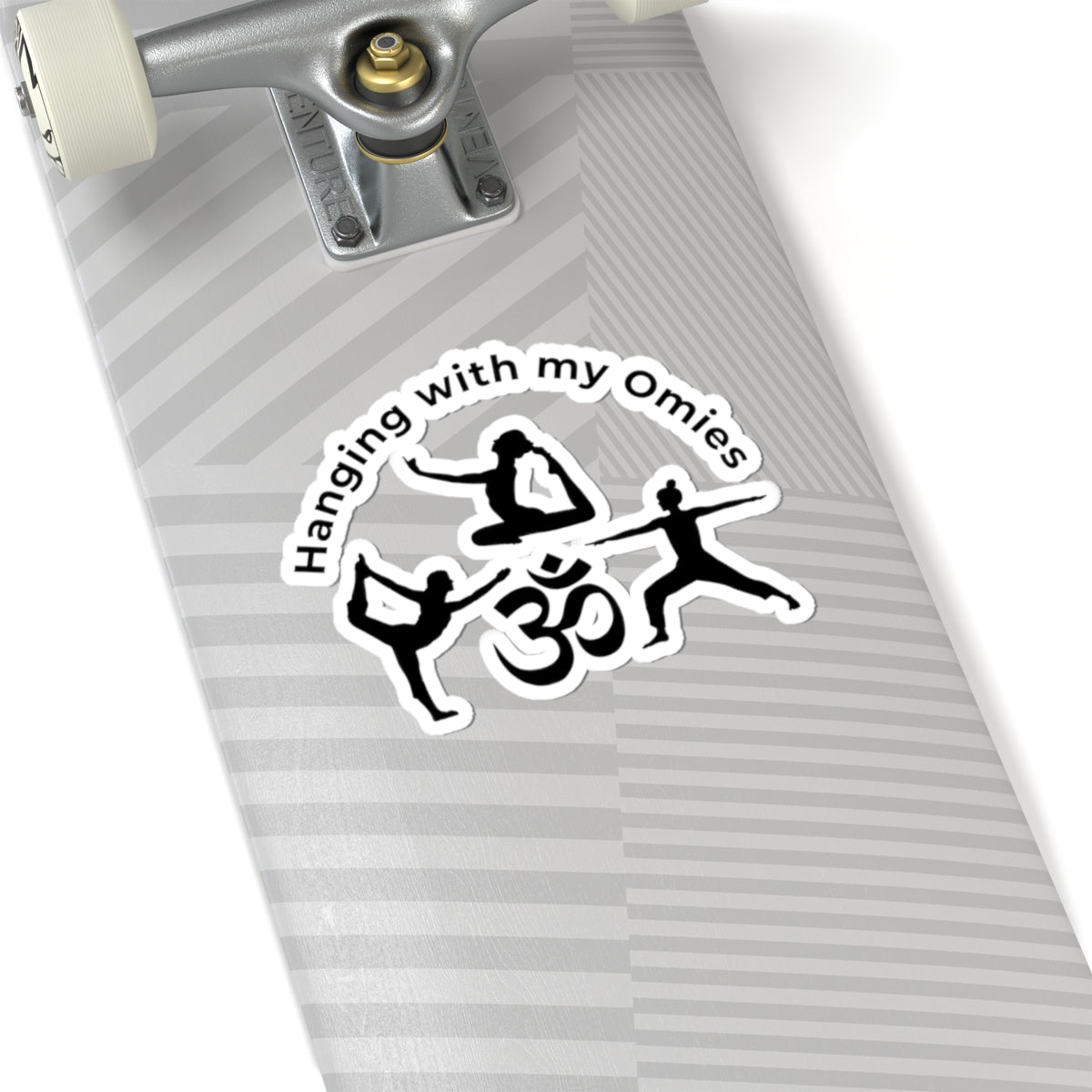 Hanging with My Omies: Your Zen Circle Kiss-Cut Sticker