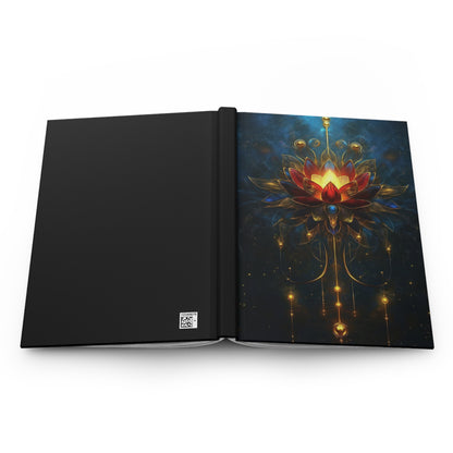 Mystic Lotus Mandala Hardcover Journal | Matte