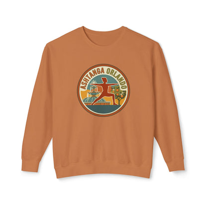 Ashtanga Orlando Crewneck Sweatshirt – Retro Yoga Studio Pullover