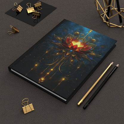 Mystic Lotus Mandala Hardcover Journal | Matte