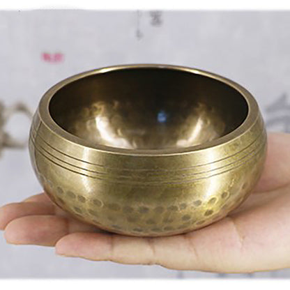Hand-Hammered Nepali Singing Bowl for Meditation & Sound Therapy