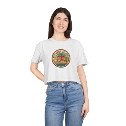 Crop Tee — Vintage Kintsanga Orlando Surf Patch