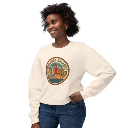 Ashtanga Orlando Crewneck Sweatshirt – Retro Yoga Studio Pullover