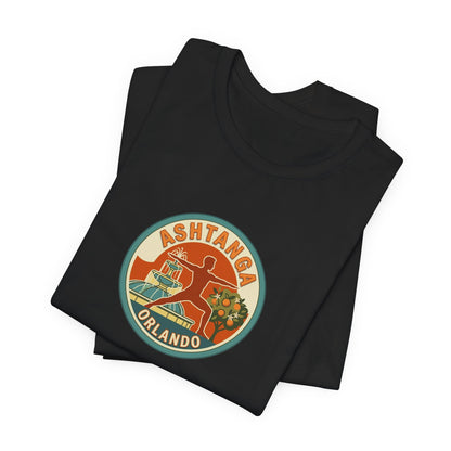 Ashtanga Orlando Yoga T-Shirt — Retro Orlando Studio Tee