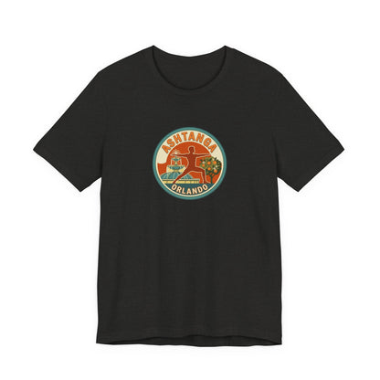 Ashtanga Orlando Yoga T-Shirt — Retro Orlando Studio Tee