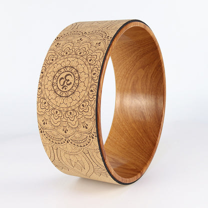 Simple Cork Yoga Wheel