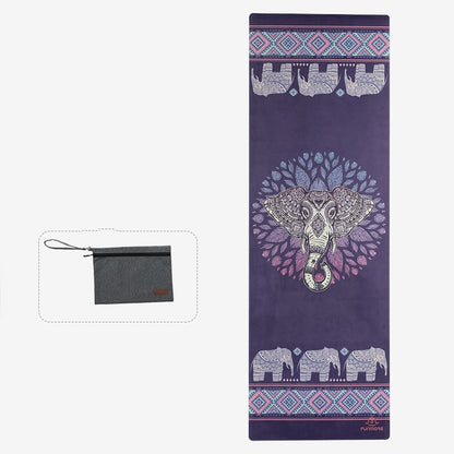 Portable professional yoga mat drape non-slip yoga blanket