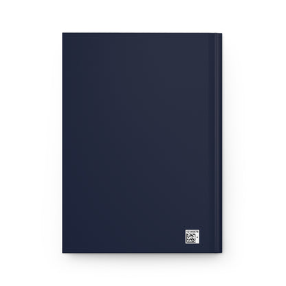 Lotus Mandala Hardcover Journal | Crescent Moon, Prosperity Notebook
